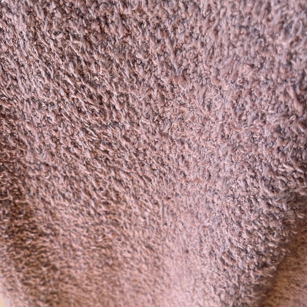 SKIMS NWT Cozy Boucle Knit long robe camel RARE FIND - Picture 6 of 15